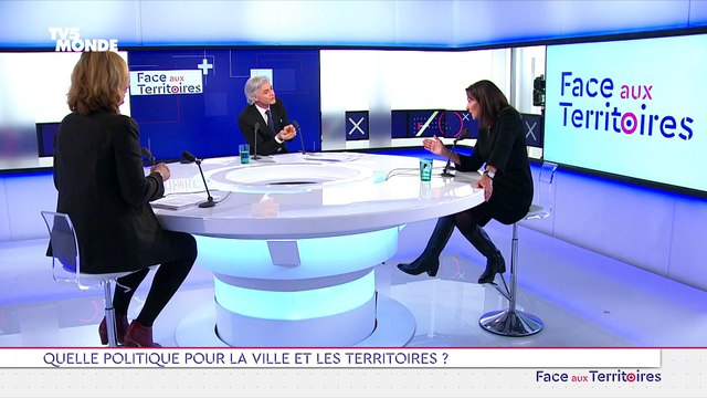 Anne Hidalgo invitée dans Face aux territoires , émission de Cyril Viguier.