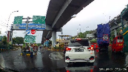 Overloaded Truck is  Tipsy