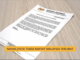 Nahas JT610: Tiada rakyat Malaysia terlibat