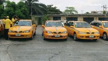 Lagos yellow taxi faces new threat over Sawa-Olu's new blue and white cab