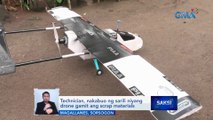 Technician, nakabuo ng sarili niyang drone gamit ang scrap materials | Saksi