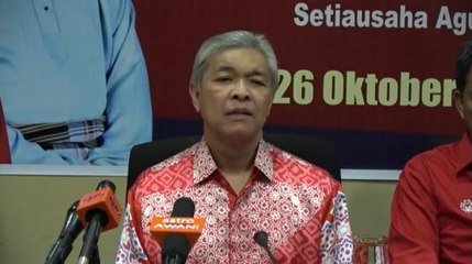 Ahmad Zahid tidak akan berundur