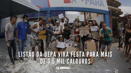 Listão da Uepa vira festa para mais de 3,5 mil calouros