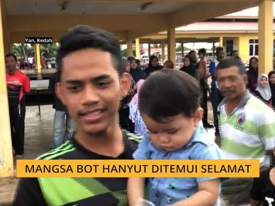 Mangsa bot hanyut ditemui selamat