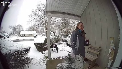 Delivering Donuts on Slick Walkway is a Difficult Task