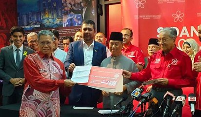 [TERKINI] Datuk Seri Mustapa Mohamed sertai Bersatu