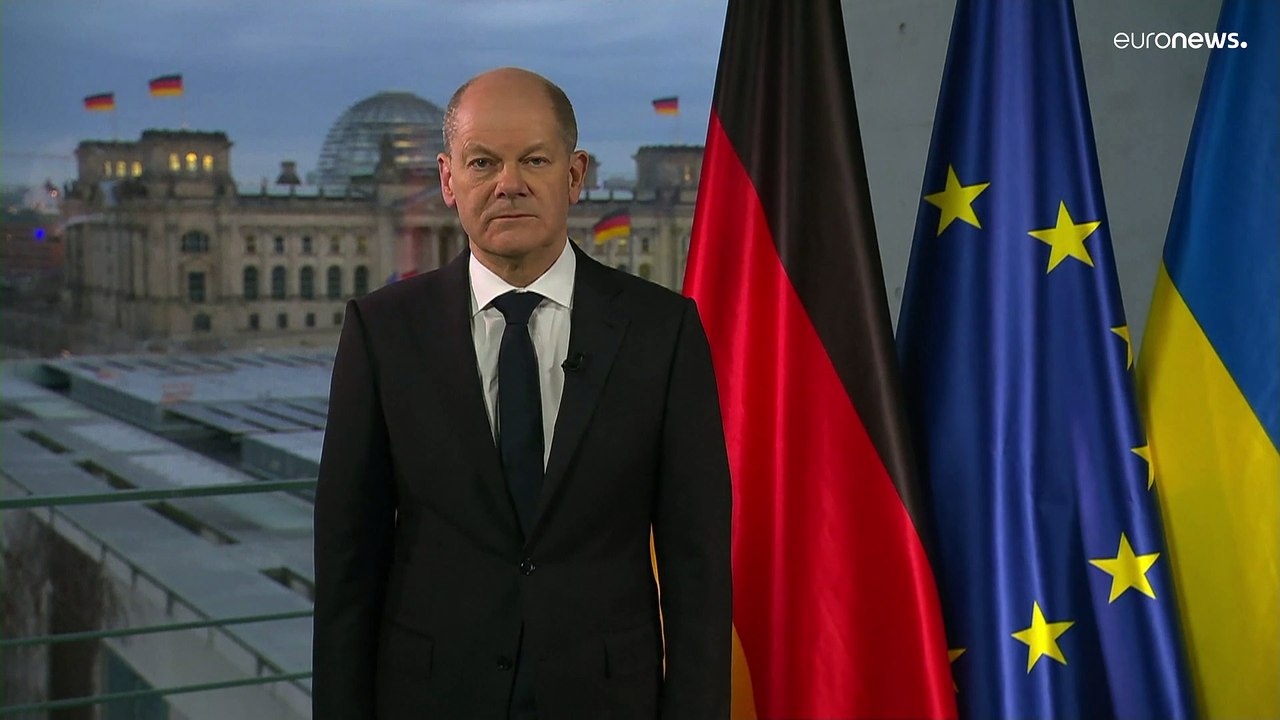 Olaf Scholz zur Ukraine: 'Dieser Krieg ist Putins Krieg'