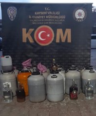 Son dakika haberleri: Kayseri'de kaçak içki operasyonunda 1 zanlı yakalandı