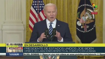 “EE.UU. y sus aliados de la OTAN van a apoyar a Ucrania”