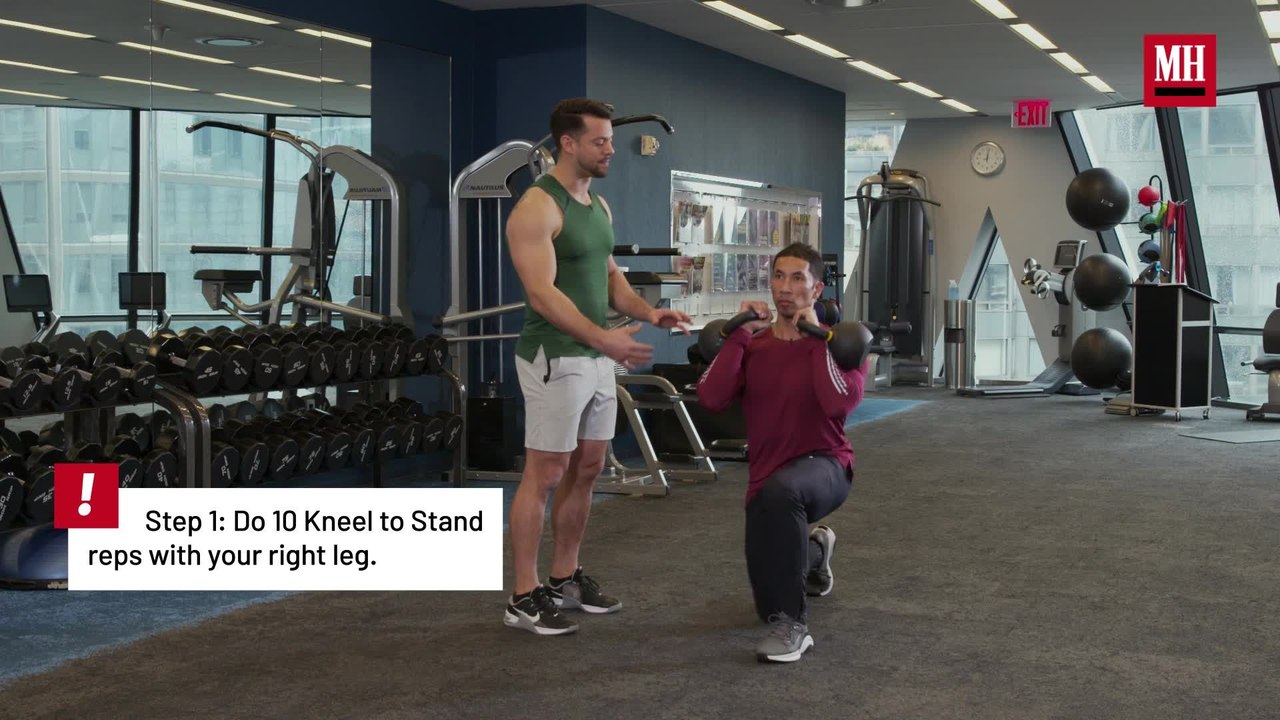 Add This INTENSE Lunge Burnout To Your Next Leg Day | Men's Health Muscle