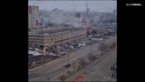شاهد: روسيا تقصف مدينة خاركيف الأوكرانية بوابل من الصواريخ