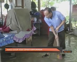 Mangsa banjir Kedah semakin berkurangan