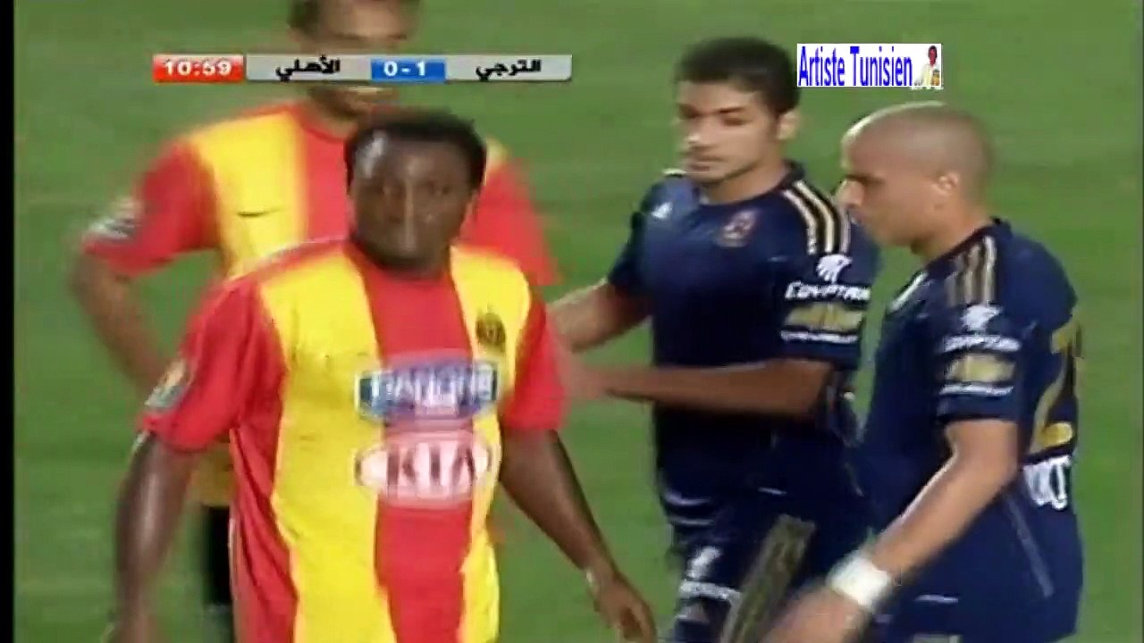الشوط الاول مباراة الترجي الرياضي و الاهلي المص...