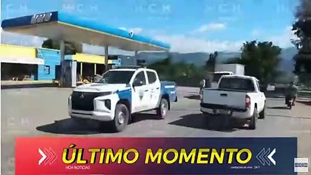 Delincuentes fuertemente armados asaltaron un camión en Valle Abajo, Olanchito