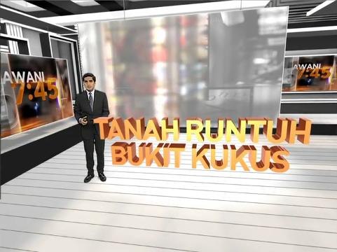 AWANI 7:45 [19/10/2018]: Tanah runtuh Bukit Kukus, rasuk jatuh minggu lalu & peluru kena batang hidung