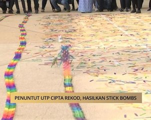 AWANI - Perak: Penutup UTP cipta rekod, hasilkan Stick Bombs