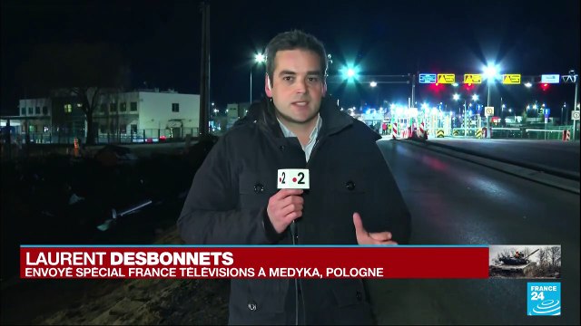 Invasion militaire russe en Ukraine : en Pologne, neuf premiers centres d'accueil pour les réfugiés ukrainiens