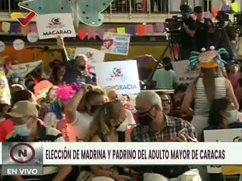Caracas I Inician los carnavales con la elección de la madrina y el padrino del adulto mayor