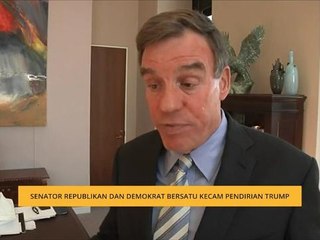 Senator kecam pendirian Trump