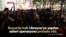 Rusya'da 'savaşa hayır' gösterileri