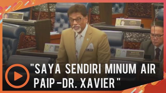 Bekalan air terus daripada paip selamat untuk diminum