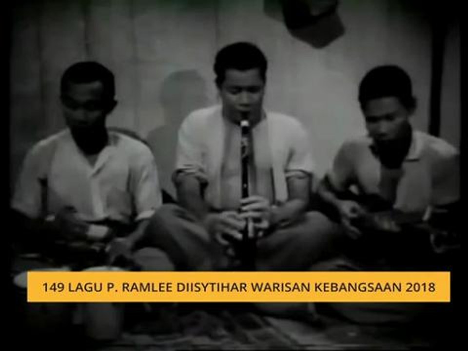 149 lagu P. Ramlee diisytihar Warisan Kebangsaan 2018