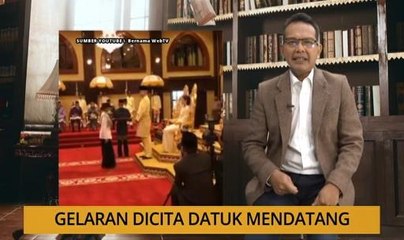 Nota Razak Chik:  Gelaran dicita Datuk mendatang