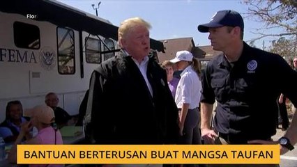 Bantuan berterusan buat mangsa taufan