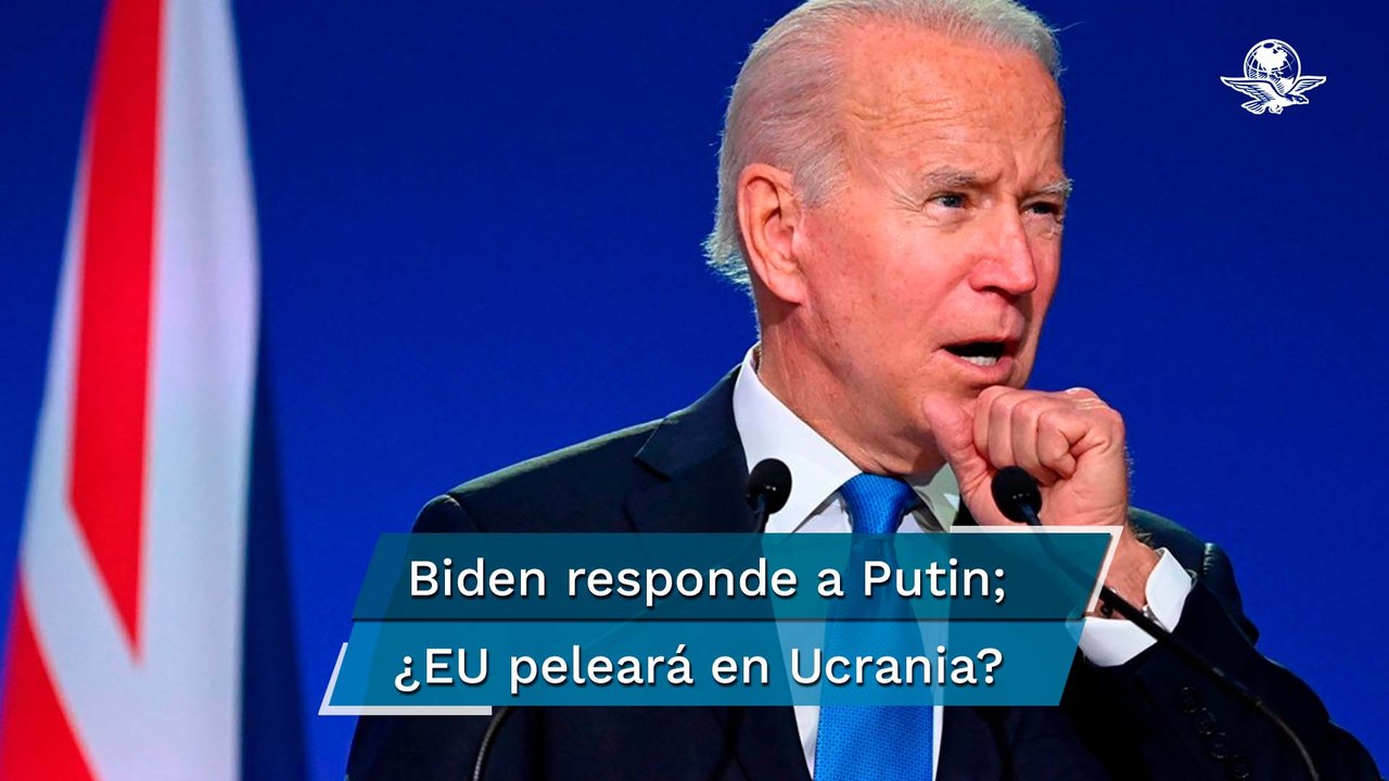 "Putin eligió esta guerra, y ahora él y su país asumirán las consecuencias": Joe Biden