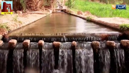 fouggara ادرار الفقارة نظام قديم لتزوزيع الماء لسقي الاراضي الفلاحية