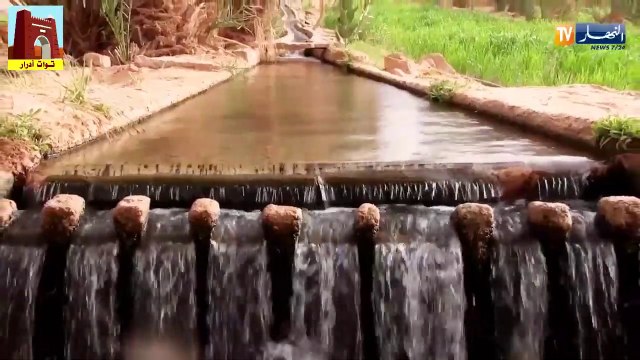 fouggara ادرار الفقارة نظام قديم لتزوزيع الماء لسقي الاراضي الفلاحية