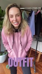 ERIKA ZABA MUESTRA SU OUTFIT DE SUDADERAS QUE VENDE
