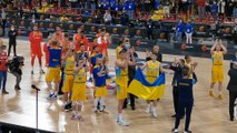 Emotiva despedida a la selección de Ucrania tras su partido en Córdoba