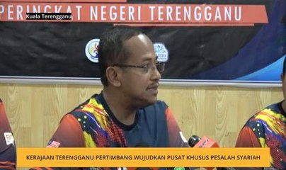 Kerajaan Terengganu pertimbang wujudkan pusat khusus pesalah syariah
