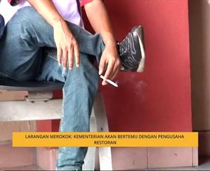 Larangan merokok: Kementerian akan bertemu dengan pengusaha restoran