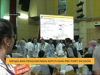 Menjelang pengumuman keputusan PRK Port Dickson