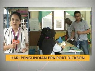 Perkembangan  semasa hari pengundian PRK Port Dickson