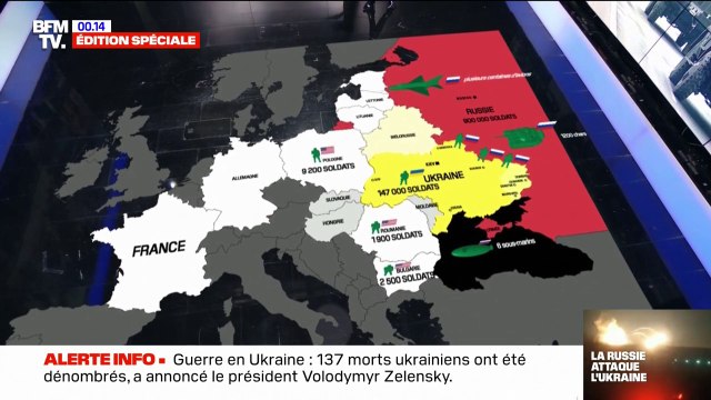190 000 soldats russes déployés à la frontière ukrainienne