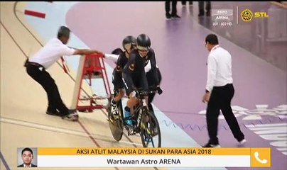 Perkembangan aksi atlet Malaysia di Sukan Para Asia 2018