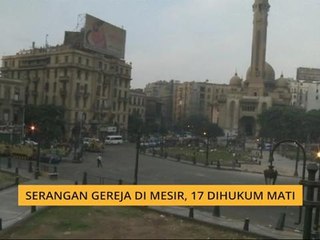 Serangan gereja di Mesir, 17 dihukum mati