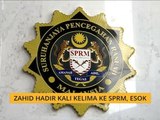 Zahid akan hadir kali kelima ke SPRM esok