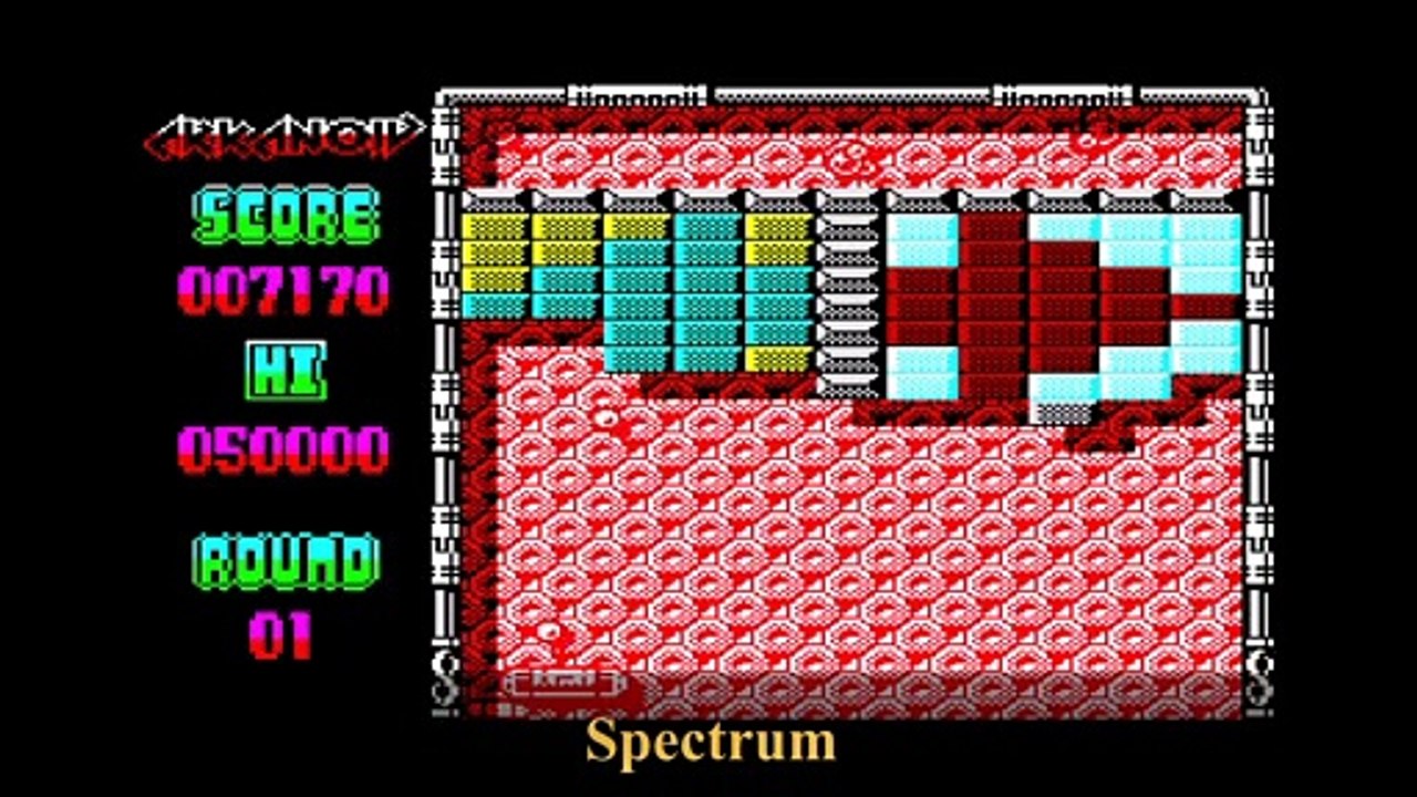 Arkanoid 8 bits y arcade