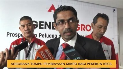 Agrobank tumpu pembiayaan mikro bagi pekebun kecil