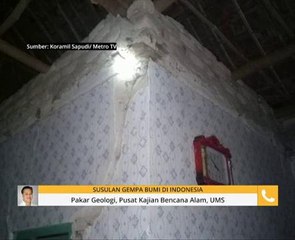 Susulan gempa bumi di Indonesia
