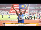 Aksi atlet Malaysia di Sukan Para Asia 2018