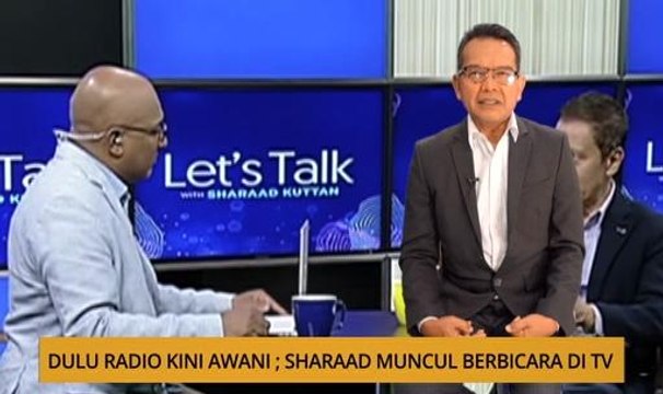 Nota Razak Chik: Dulu radio kini AWANI; Sharaad muncul berbicara di TV