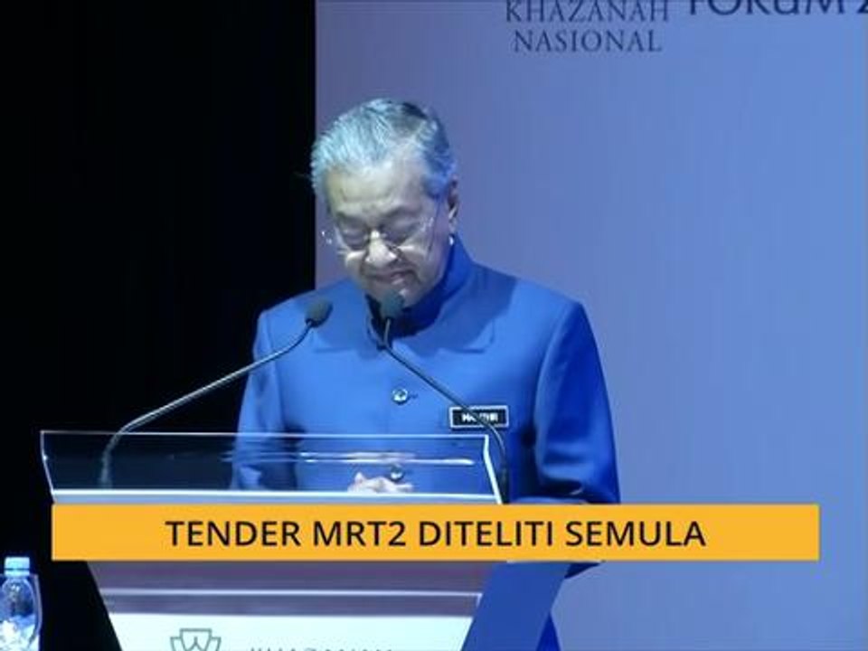 Tender MRT2 diteliti semula