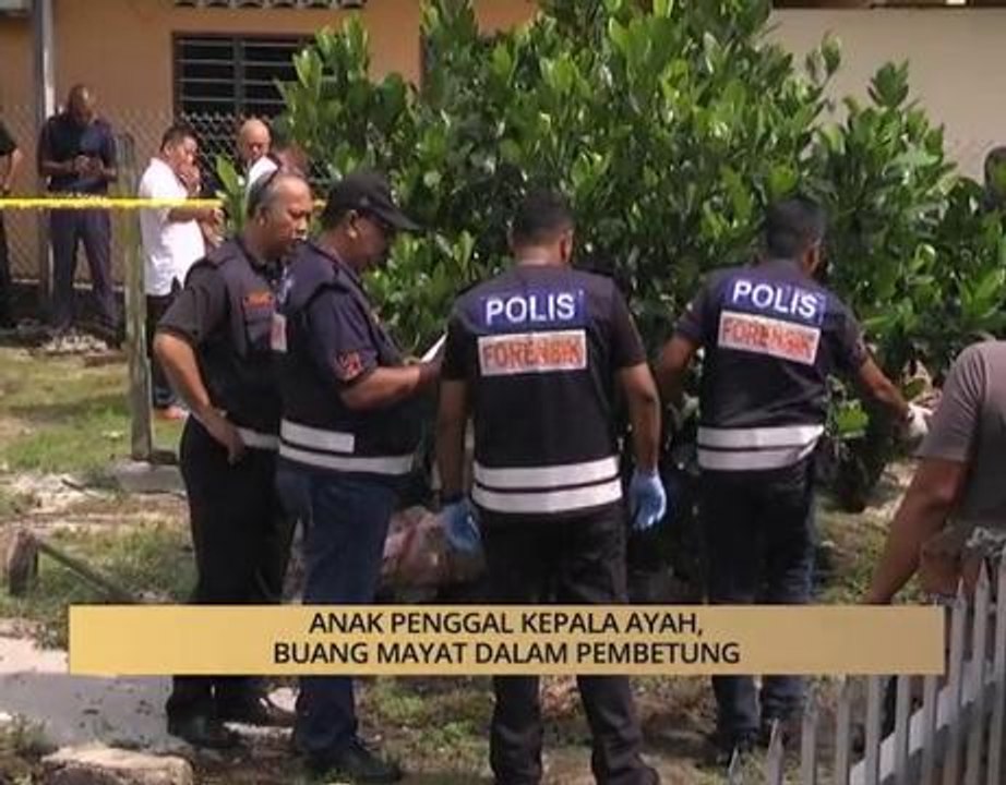 AWANI - Perak: Anak penggal kepala ayah, buang mayat dalam pembetung