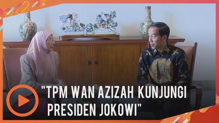 TPM Wan Azizah kunjungi Presiden Jokowi