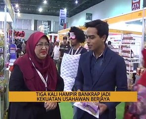 SME; Tiga kali hampir bankrap jadi kekuatan usahawan berjaya